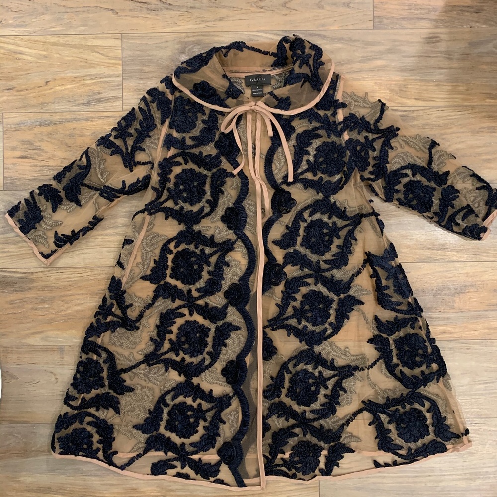 Gracia Sheer Mesh Jacket